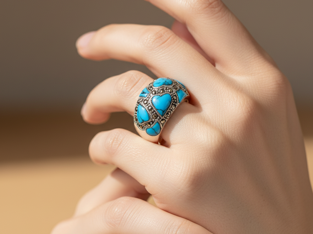 Marcasite Ring