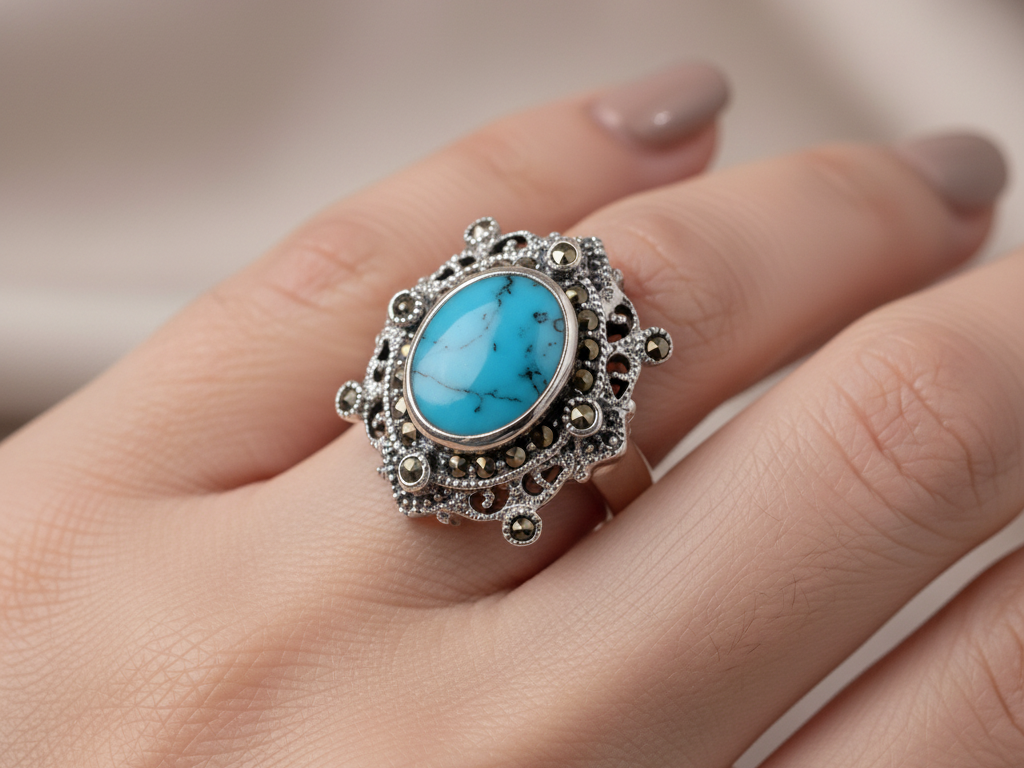 Marcasite Ring