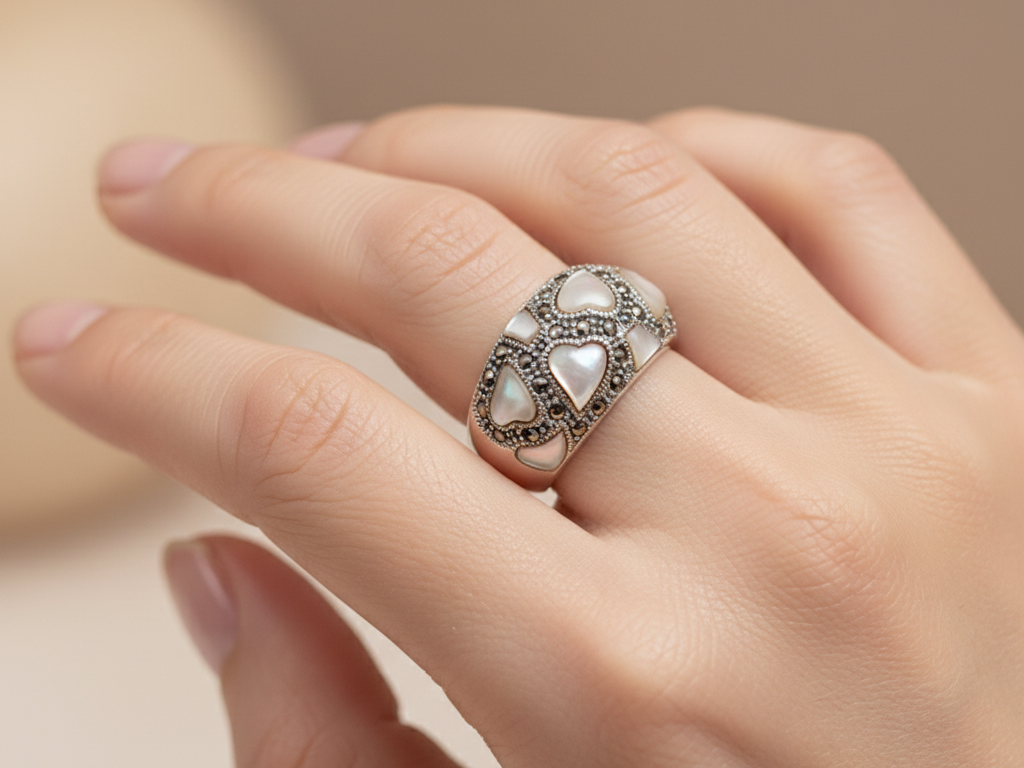 Marcasite Ring