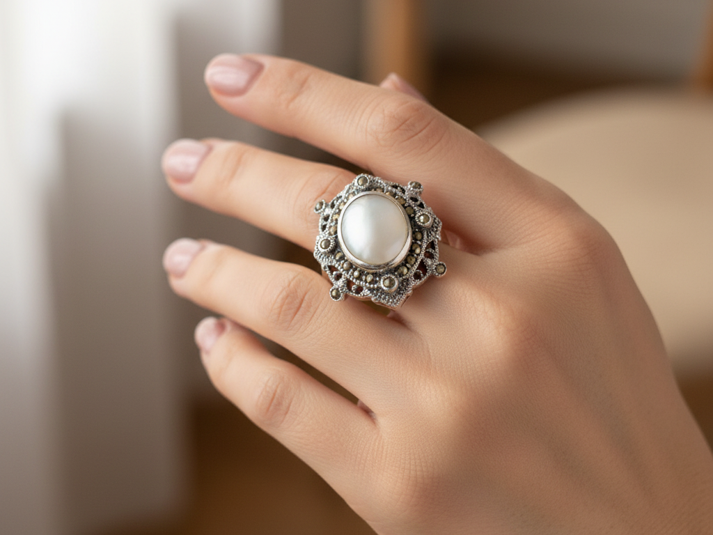Marcasite Ring