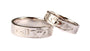 Silver Claddagh Ring Set