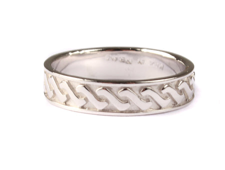 9CT White Gold  Ring.