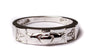 9CT White Gold Ring.