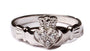 9ct White Gold Ring.
