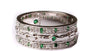 9 ct White Gold  Ring.