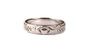 Claddagh Silver Ring with a Celtic design on the Band.