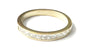 9ct Yellow Gold Princess Cz Ring.