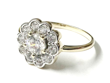 9ct Yellow Gold Cubic Zirconia Ring