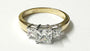 9ct Yellow Gold Cubic Zirconia Ring