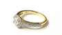 9ct Yellow Gold Cubic Zirconia Ring