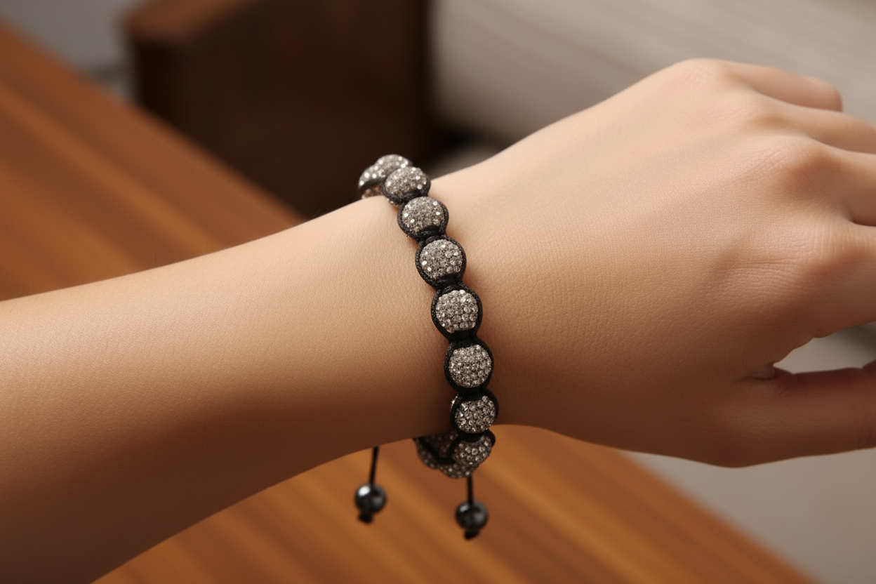 Shamballa Silver Bracelets