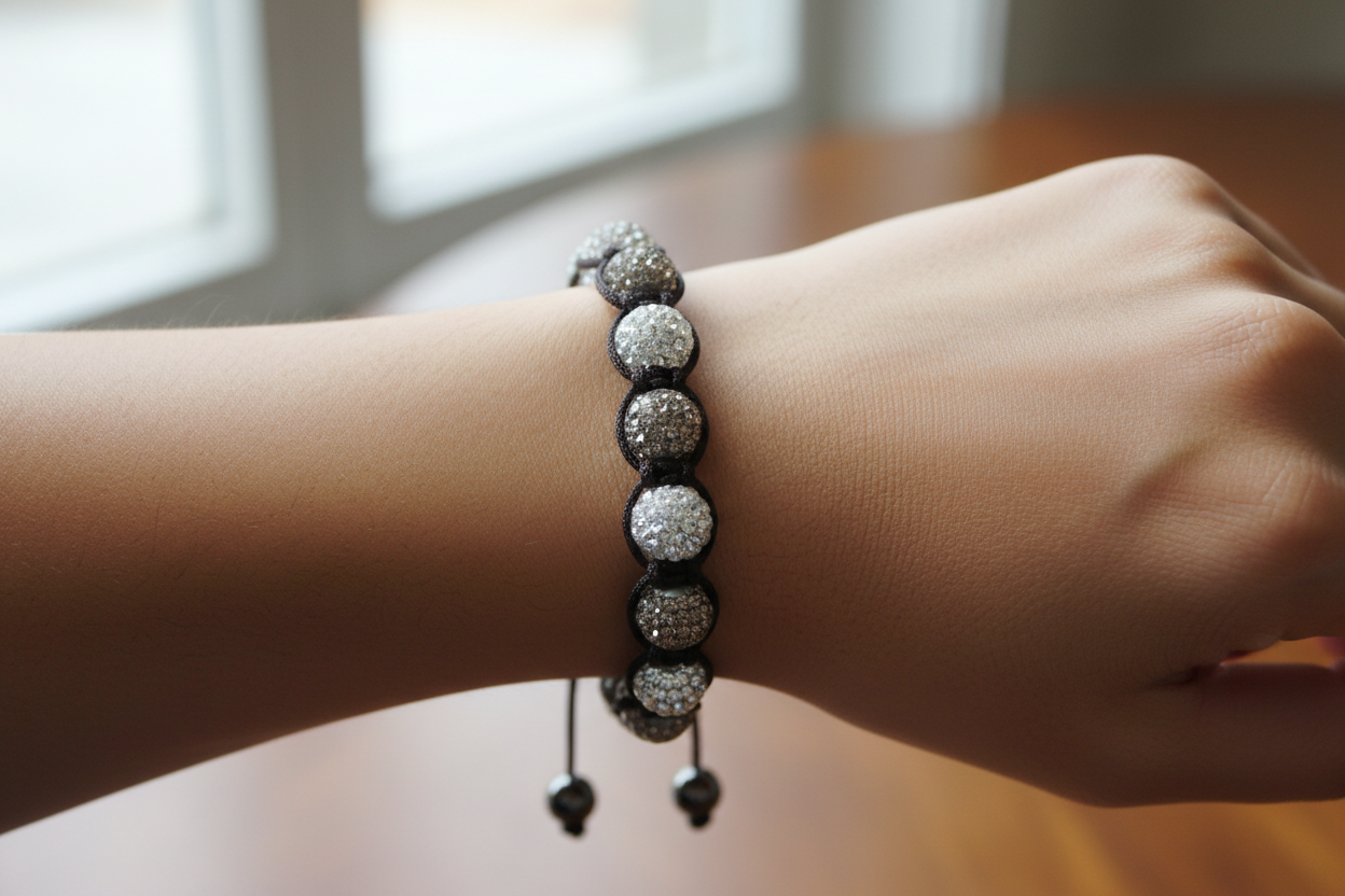 Shamballa Silver Bracelets