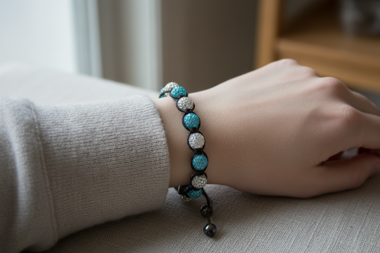 Shamballa Silver Bracelets