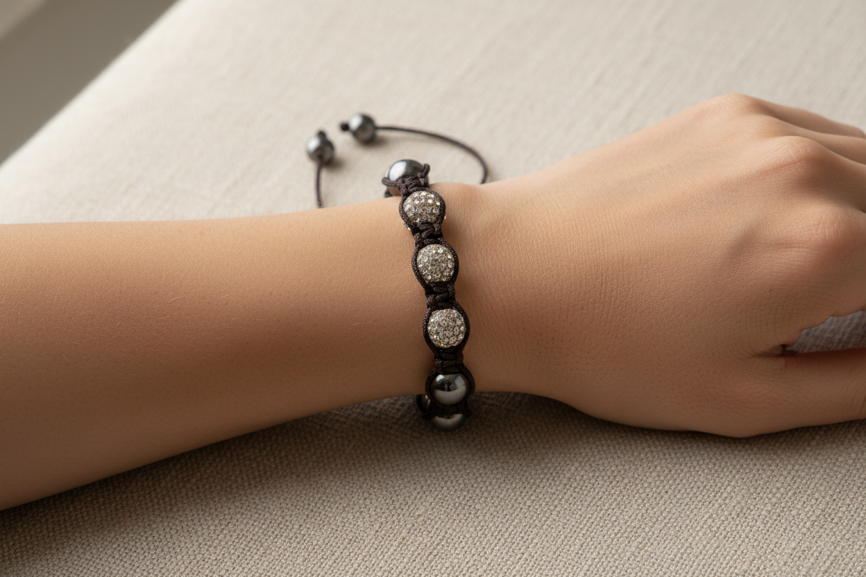Shamballa Silver Bracelets
