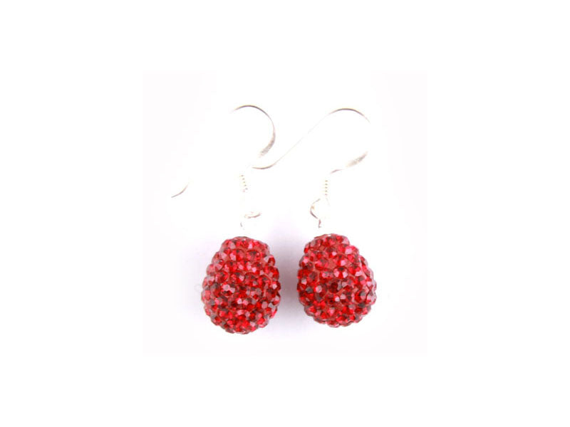 Shamballa Silver Earring