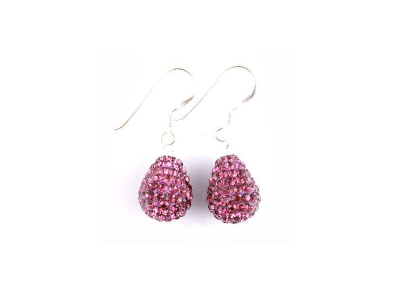 Shamballa Silver Earring