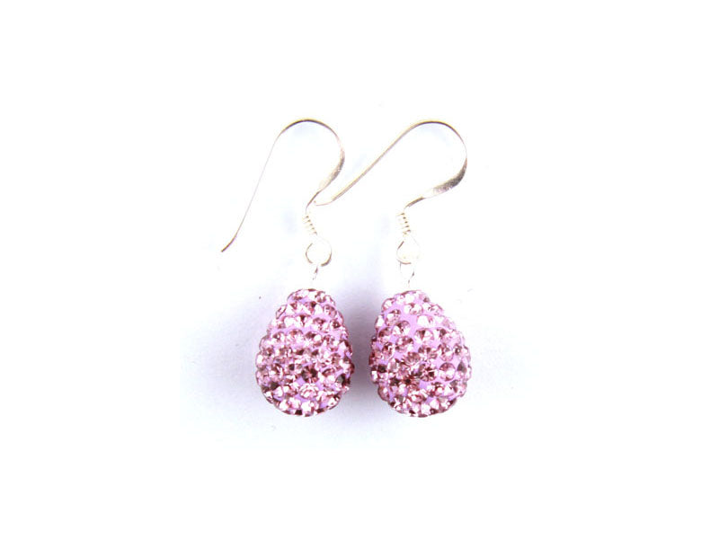 Shamballa Silver Earring