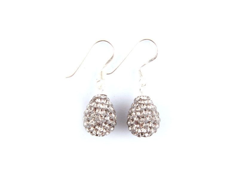 Shamballa Silver Earring