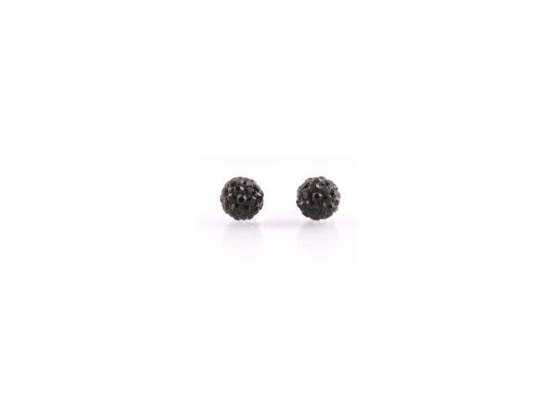 Shamballa Silver Earring