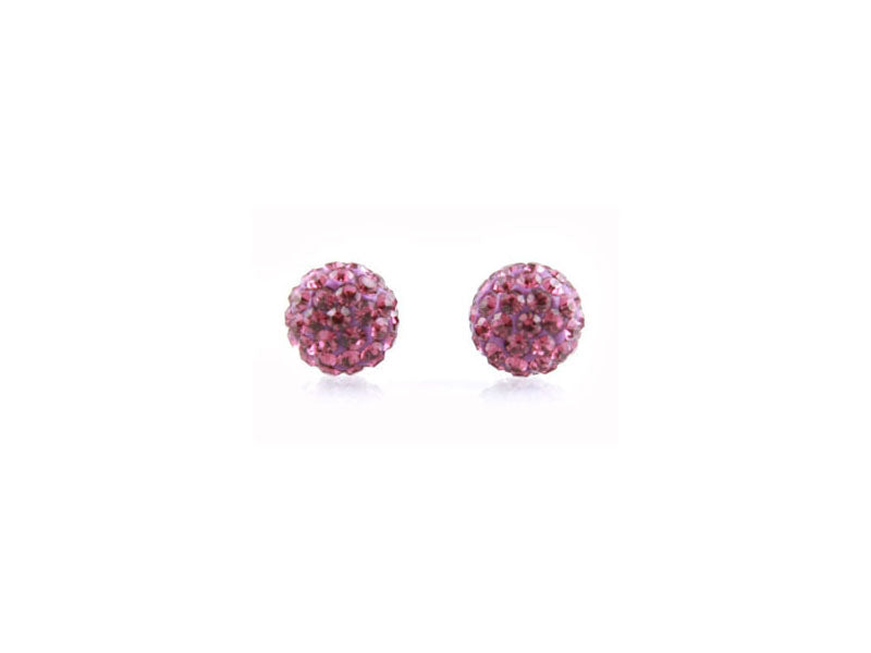 Shamballa Silver Earring