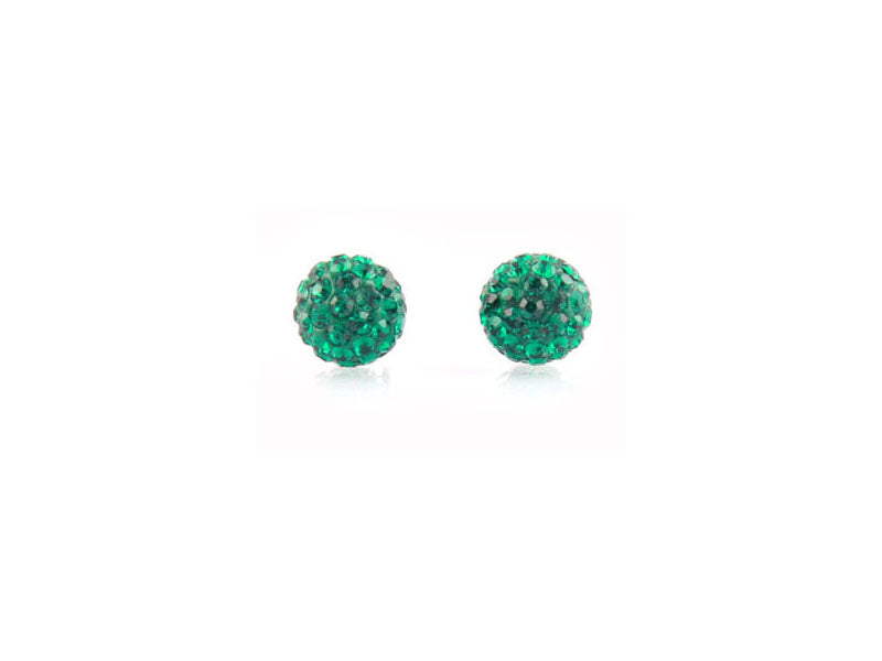 Shamballa Silver Earring