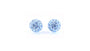 Shamballa Silver Earring
