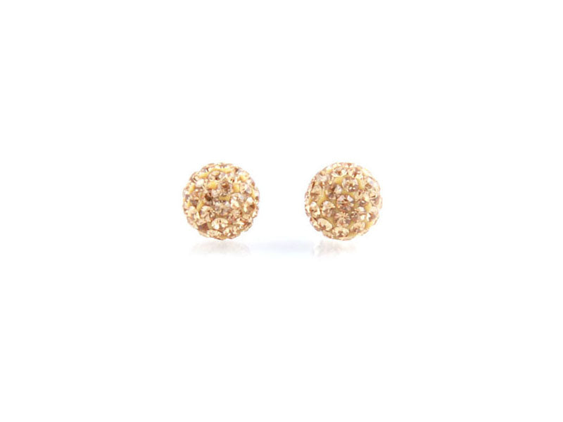 Shamballa Silver Earring
