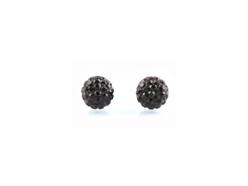 Shamballa Silver Earring