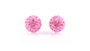 Shamballa Silver Earring