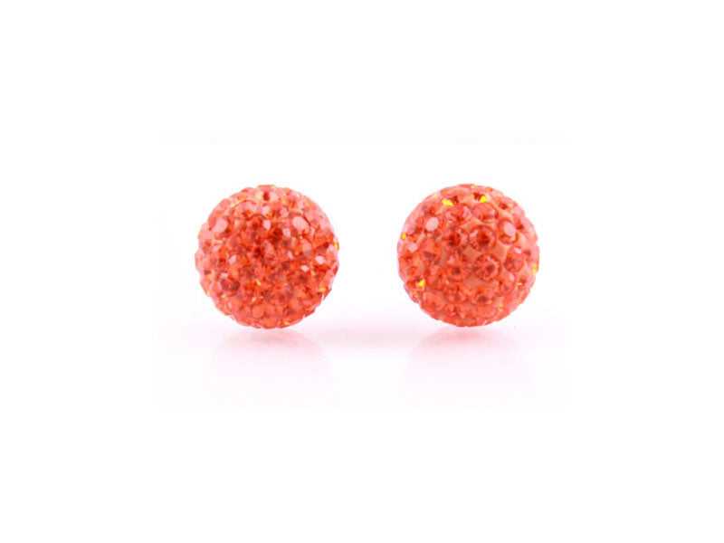 Shamballa Silver Earring