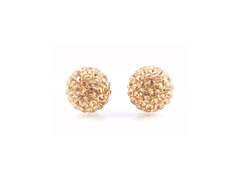 Shamballa Silver Earring