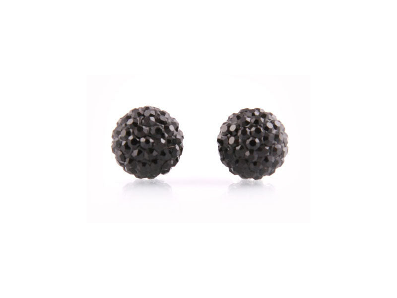 Shamballa Silver Earring