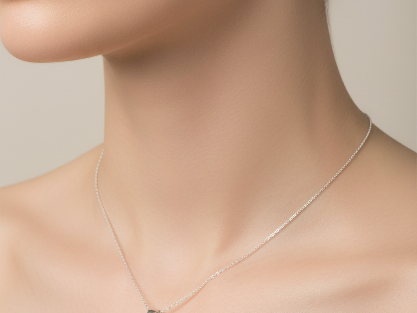 Silver Smokey Quartz and Champagne Cubic Zirconia Pendant And Earring Set
