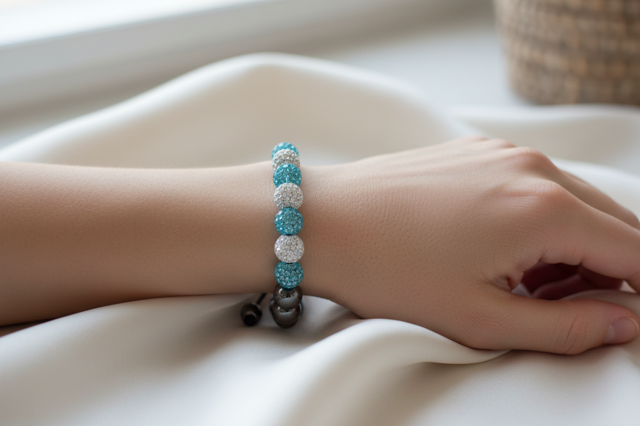 Shamballa Silver Bracelets
