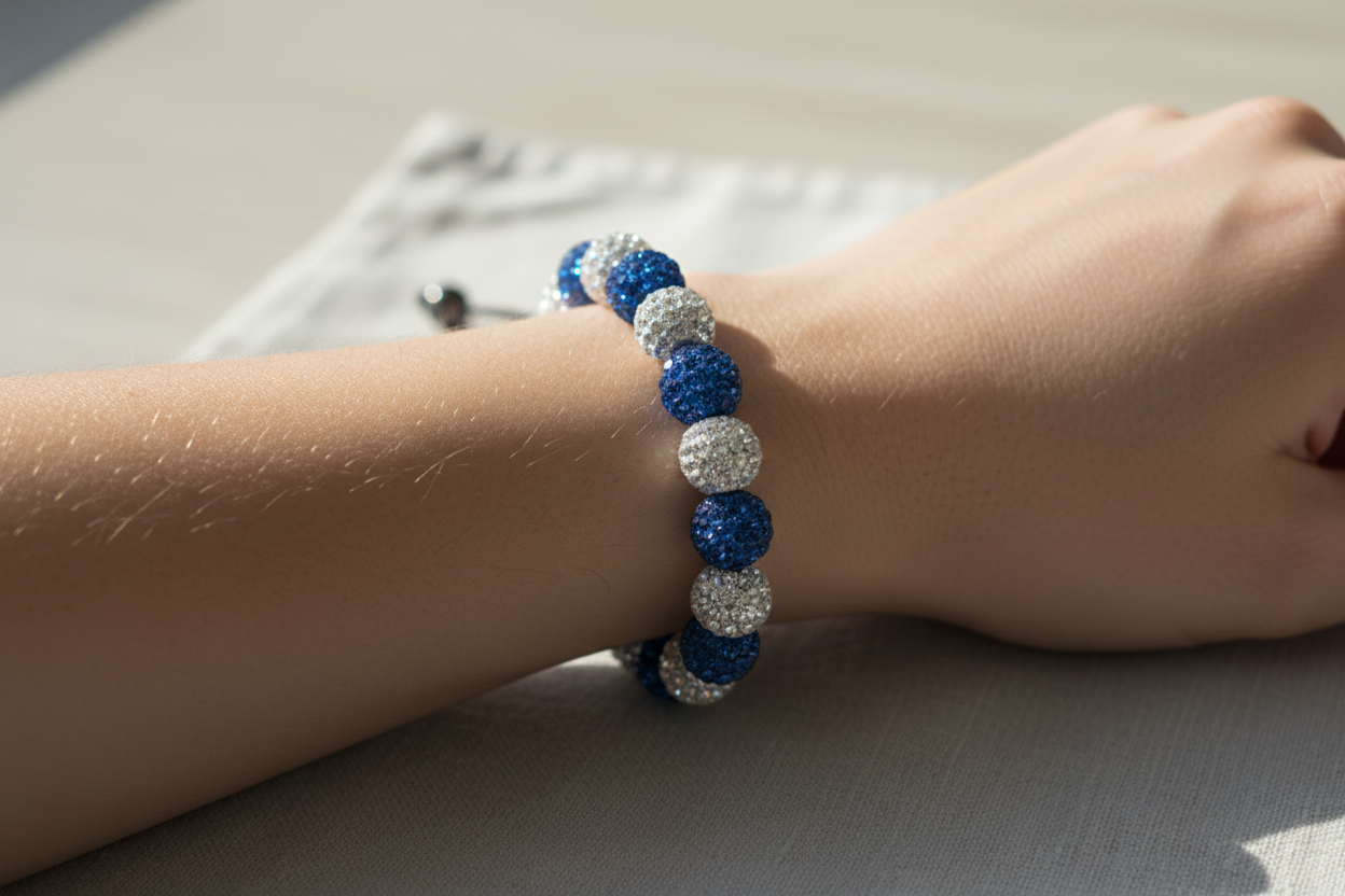 Shamballa Silver Bracelets