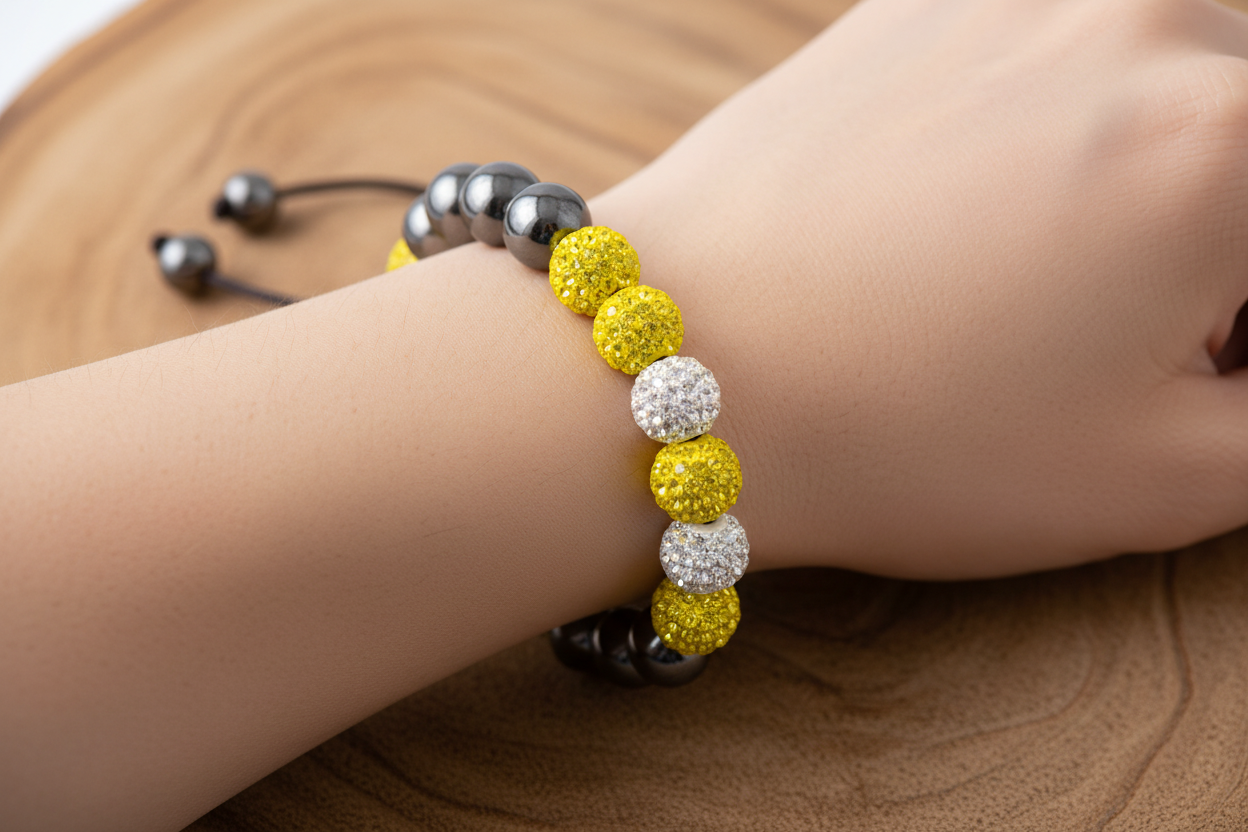 Shamballa Silver Bracelets