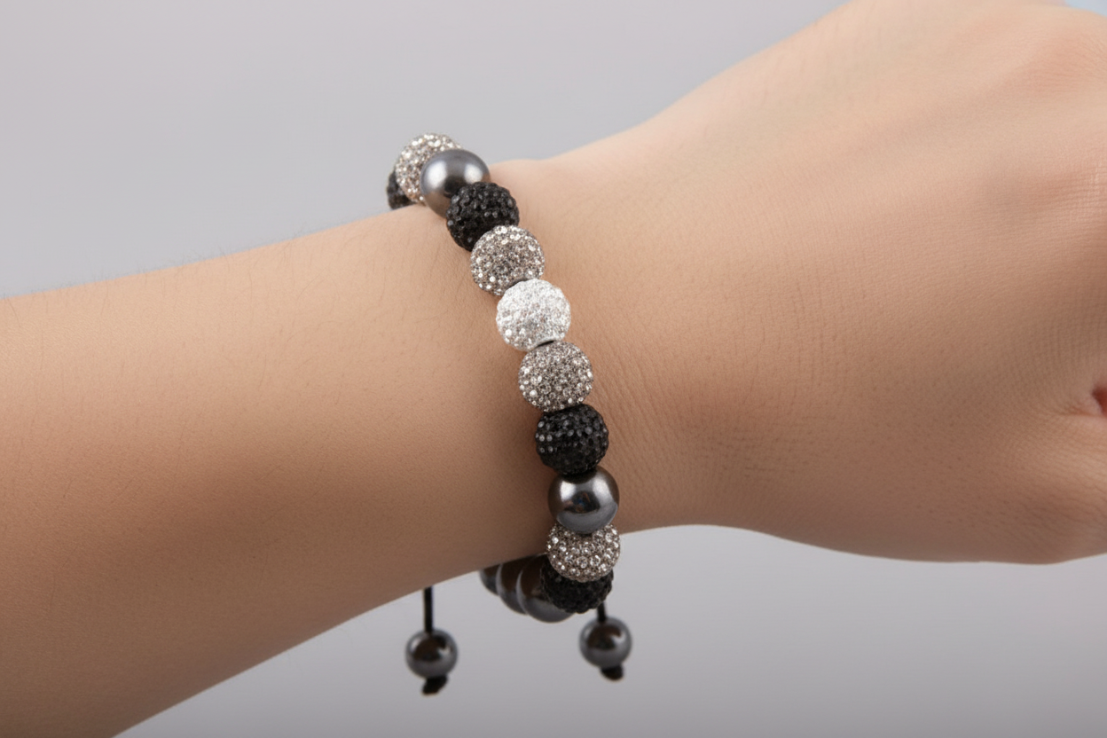 Shamballa Silver Bracelets