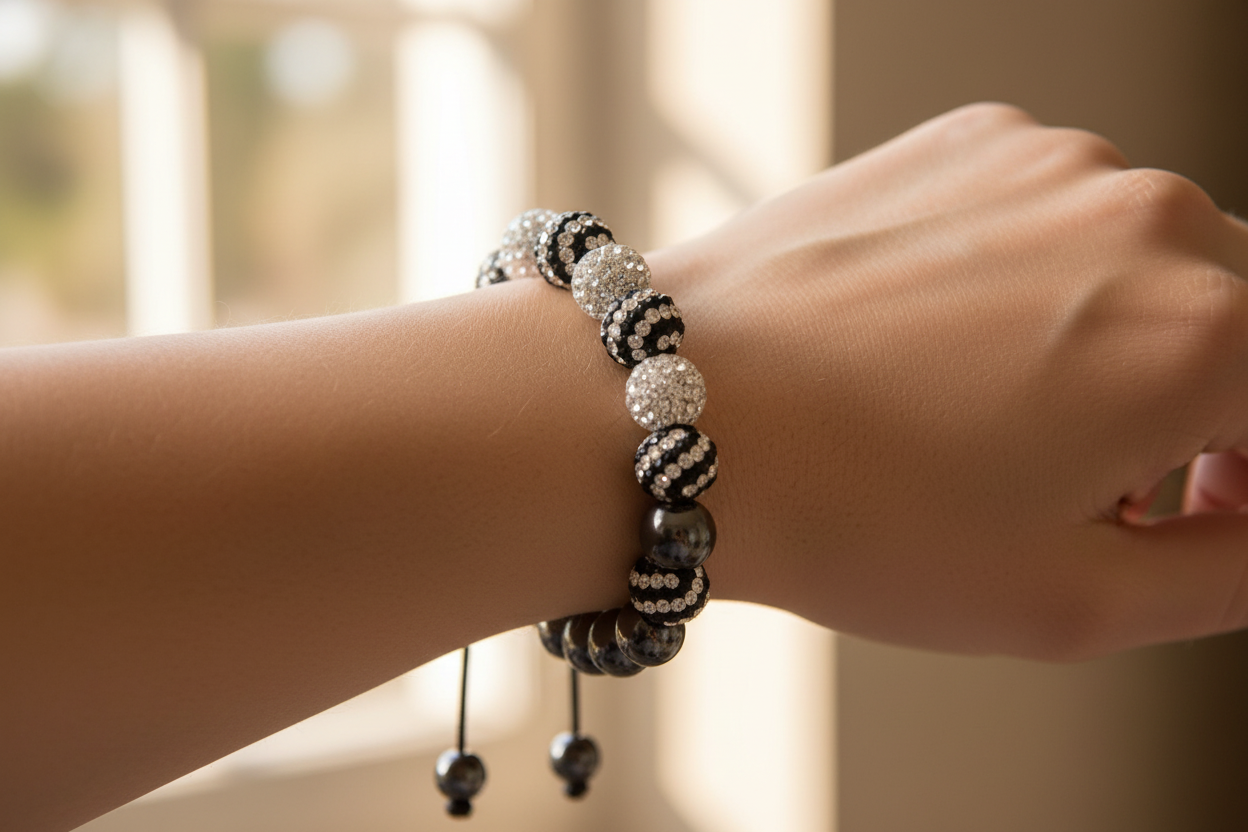 Shamballa Silver Bracelets