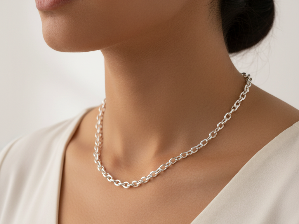 Oval Belcher Chain