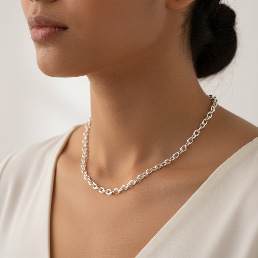Oval Belcher Chain