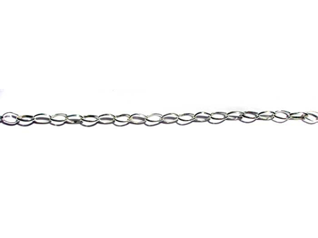 OVAL BELCHER SILVER CHAIN