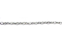 OVAL BELCHER SILVER CHAIN