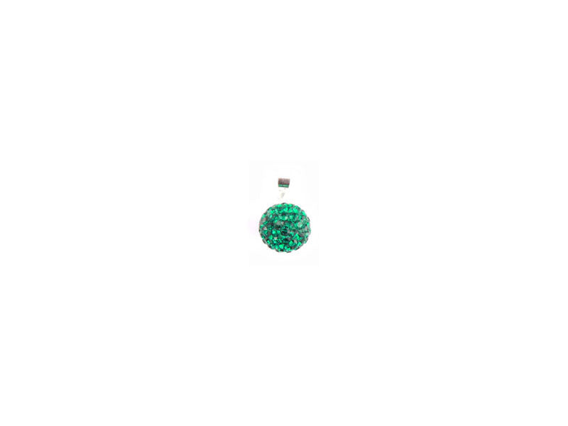 Shamballa Silver Pendant