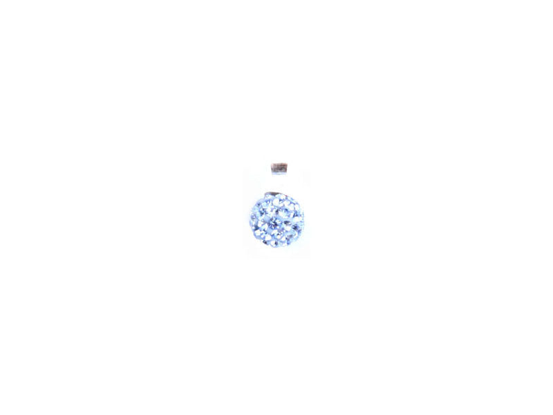 Shamballa Silver Pendant