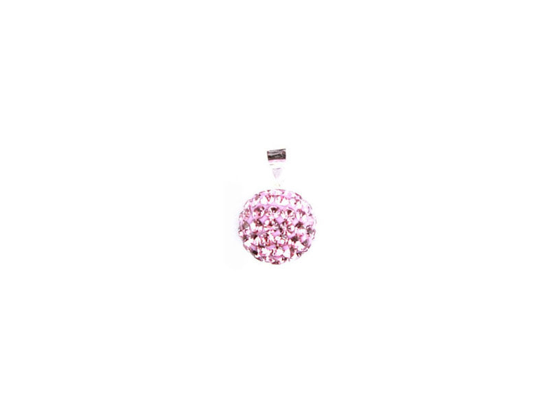 Shamballa Silver Pendant