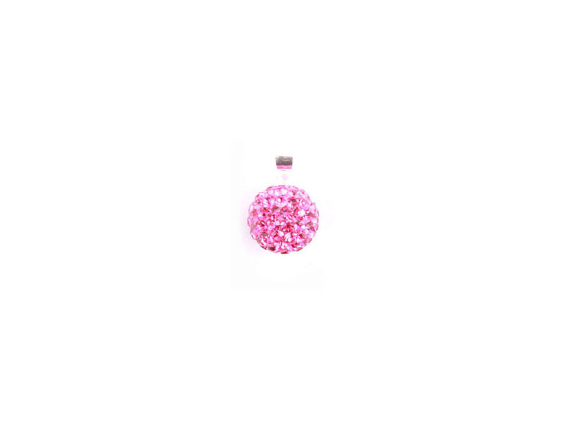 Shamballa Silver Pendant