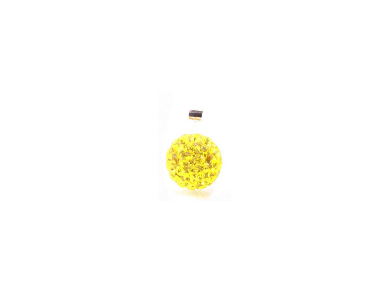 Shamballa Silver Pendant