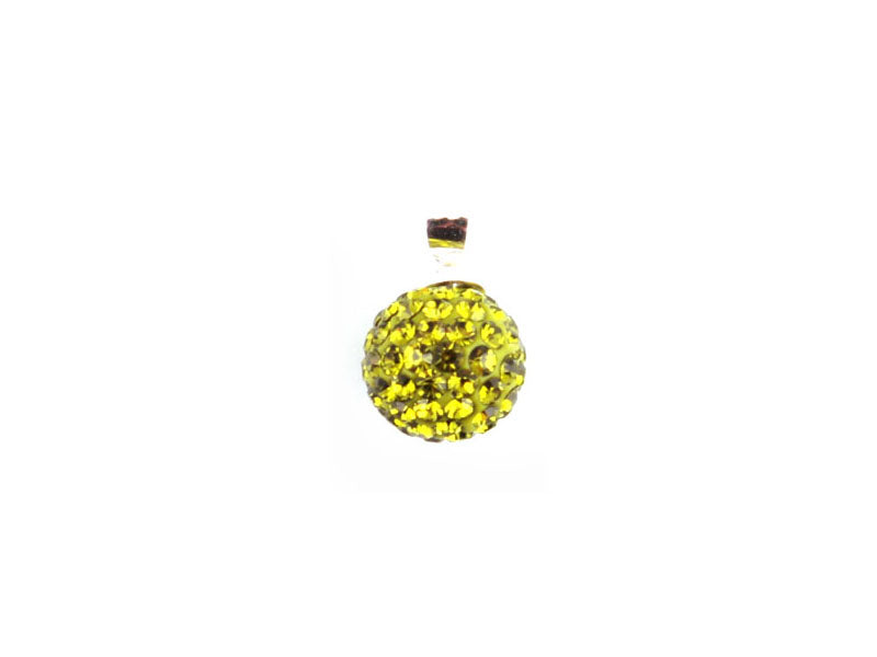 Shamballa Silver Pendant