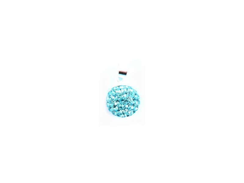 Shamballa Silver Pendant