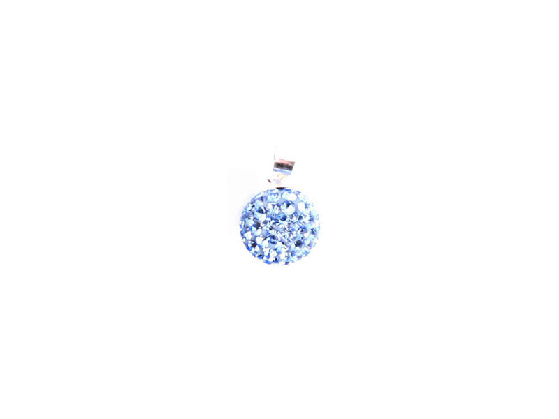 Shamballa Silver Pendant